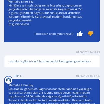 TurkNet'te Aktivasyon Yapılmaması
