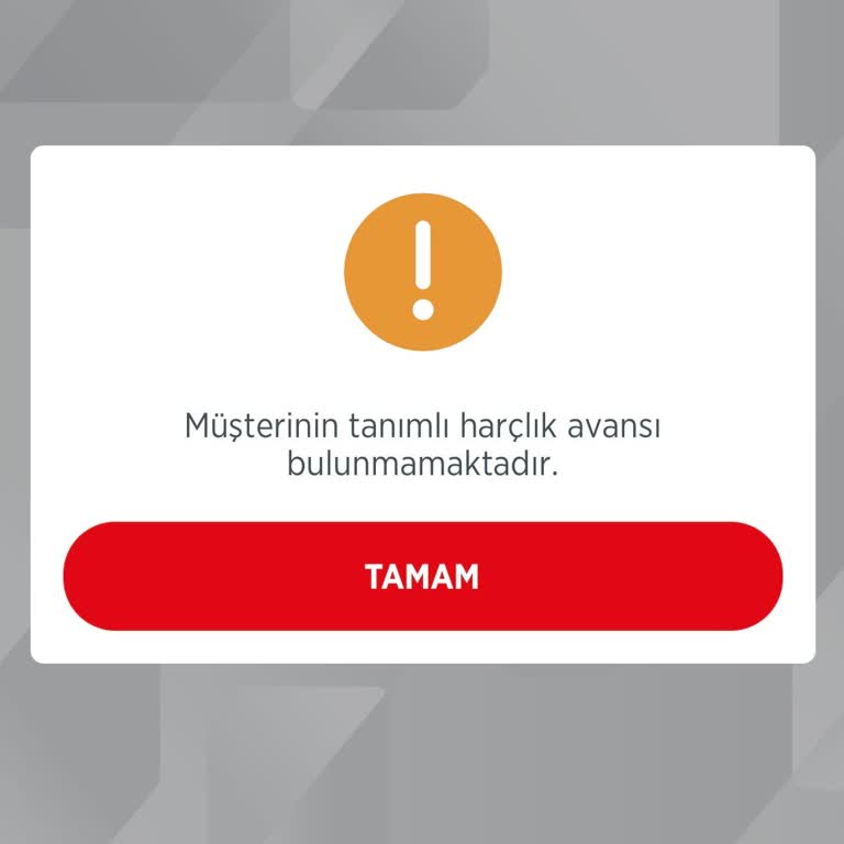 Ziraat Bankası Harçlık Avansımı Kullanamıyorum