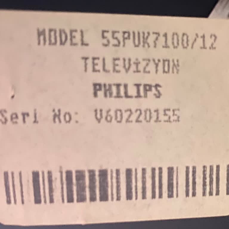 PHILIPS TV   55PUK7100 Problemi