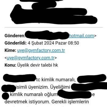 Gymfactory Üyelik Devir İşlemlerinde Sorun
