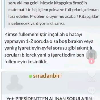 ÖSYM AYT Ve TYT Soruları Satıldı