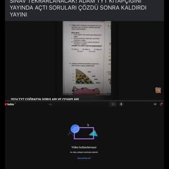 ÖSYM Soruları Vermiş 2024 YKS İptal Olsun