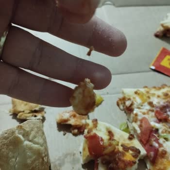 Terra Pizzanın İçinden Saç Çıkması