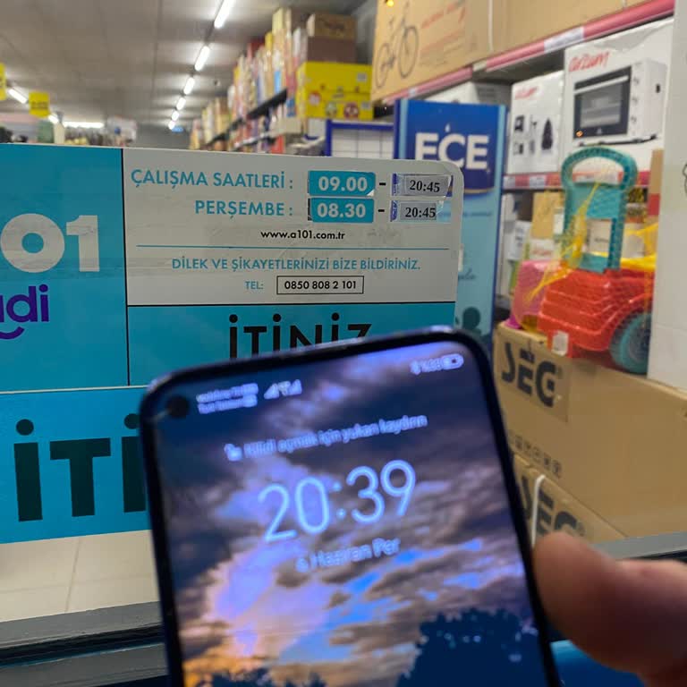 A101 Bodrum Şubesinde Erken Kapanma Sorunu