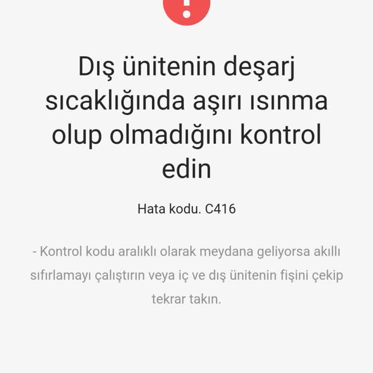 Samsung Windfree C416 Hatası