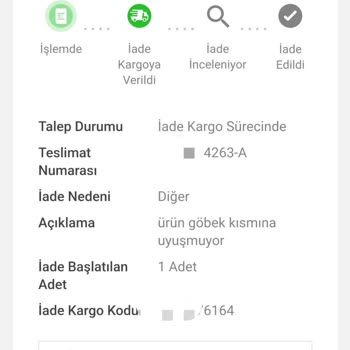 Koçtaş İnternet Alışverişi Ve Telfence Satıcısı İade Sorunu