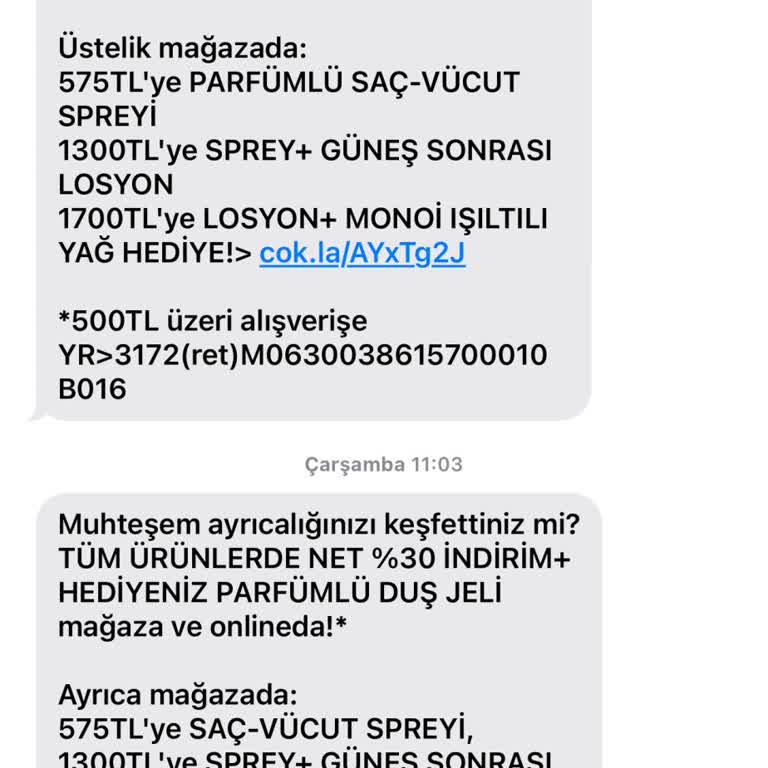 Yves Rocher Doğum Günü Kampanyası