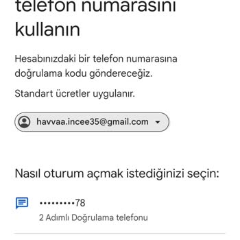 Gmail Hesap Kurtarma İşlemi