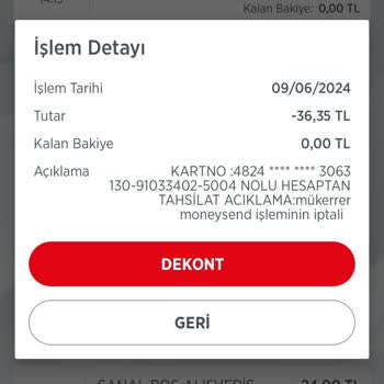 Ziraat Bankası 9 Haziran 14:54 34 09/06/2024 Tarihlerinde Hesabımdan Bilgim Dışında