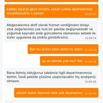 Migros'ta Stok Sorunu Ve İletişim Eksikliği