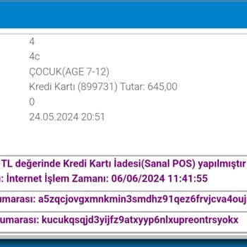 TCDD İptal Ettiğim Biletin Para İadesini Göndermediler