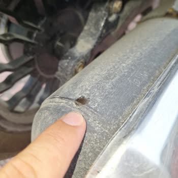 Falcon Martini 50 Egzoz A Kaporta Çarpıyor. Amortisör Değişimi.