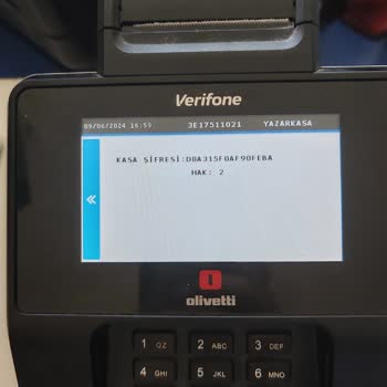 Verifone Ecr 915 Kasa Şifresi İstemesi