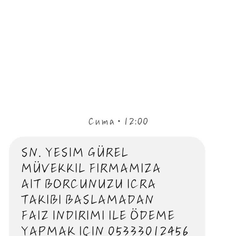 Metka Hukuk Olmayan Borcun İcra Takibi