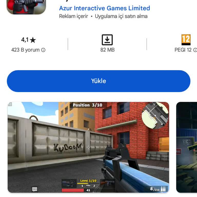 Azur Games Google Play Store'dan İndirilen Oyun Hatası Ve Güvenlik Endişesi