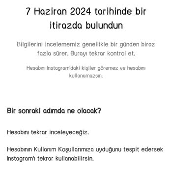 Instagram Hesabımı Yok Yere Askıya Aldı