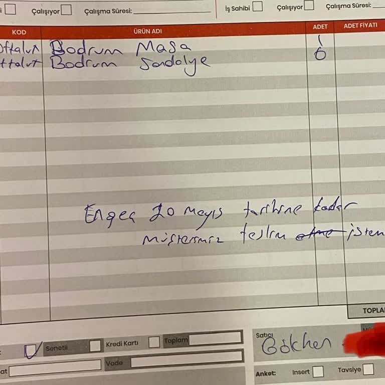 EvModa Sefaköy Geç Teslimat Problemleri