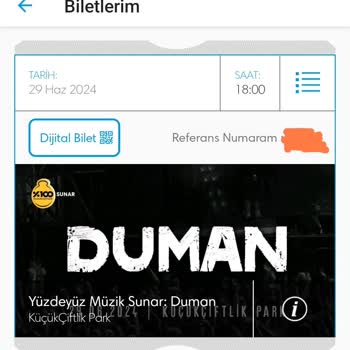 Biletix Bilet İptali Hk.