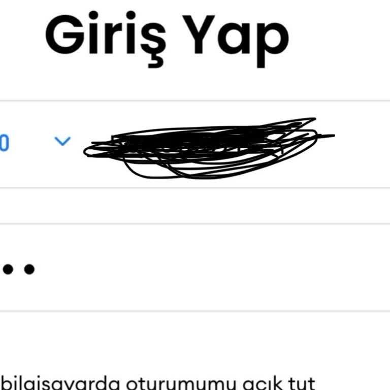 Bitay Uygulamasına Giriş Hatası