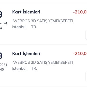 Yemeksepeti'nde Yemeğimi Alırken Aynı Parayı 2 Kere Çekti