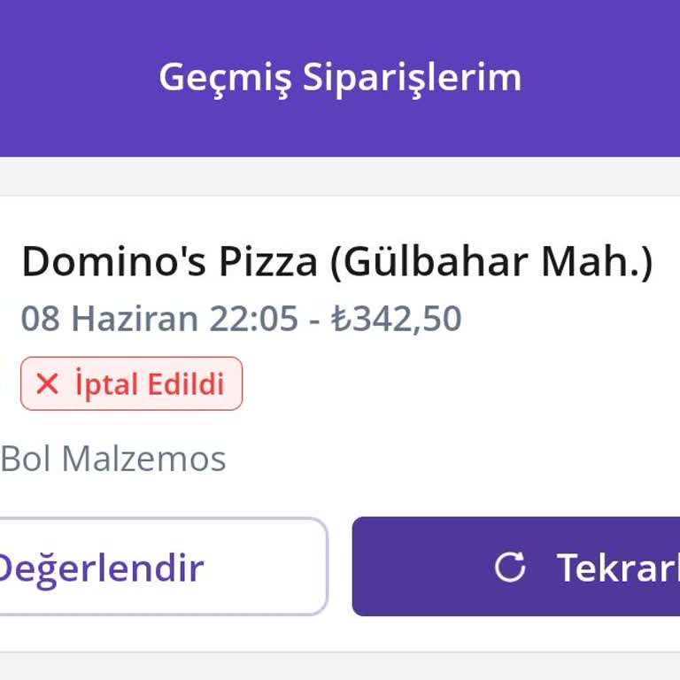 GetirYemek Getir Teslim Etmediği Siparişin Geri Ödemesini Yapmıyor.