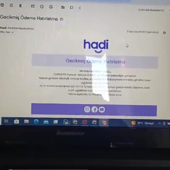 Hadi - Tombank Denilen İlk Kez Duyduğum Banka Üzerinden Gelen Bir E-posta!