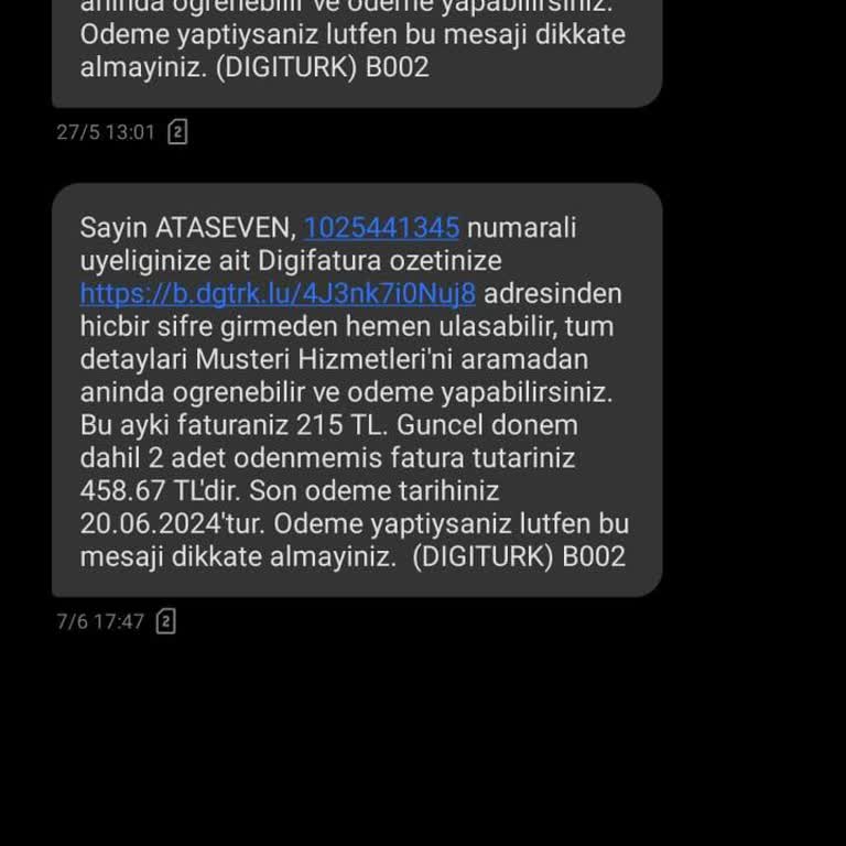 Digiturk Yanıltıcı Bilgilerle Yapılan Üyelik Ve İptal Sorunu