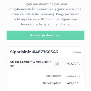 Sporstep Farklı Ayakkabı Gönderdi Ve İletişime Geçmiyorlar