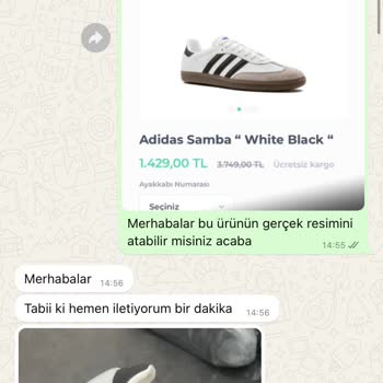 Sporstep Farklı Ayakkabı Gönderdi Ve İletişime Geçmiyorlar