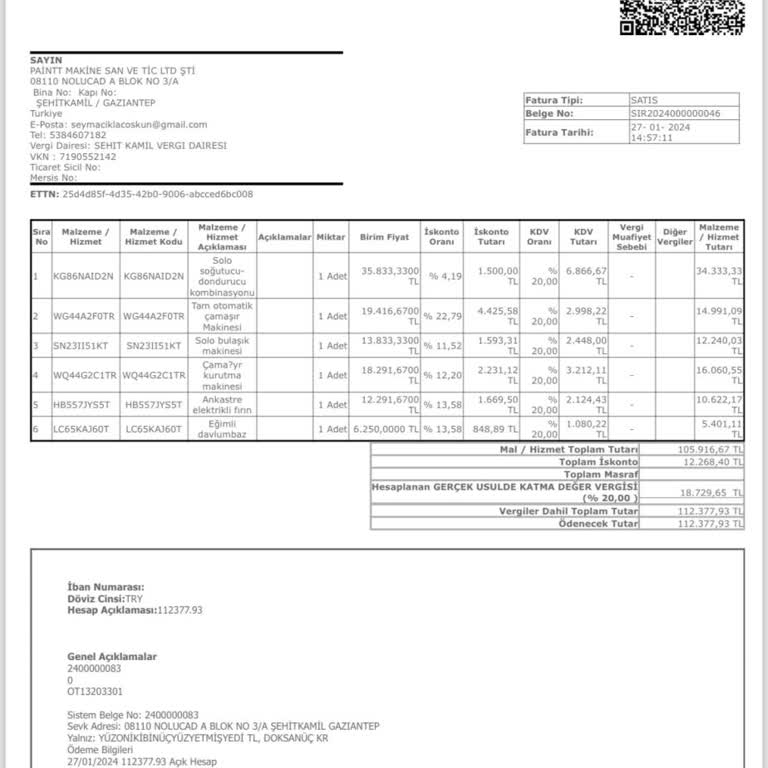 Siemens Kayseri Üntep Şubesi
