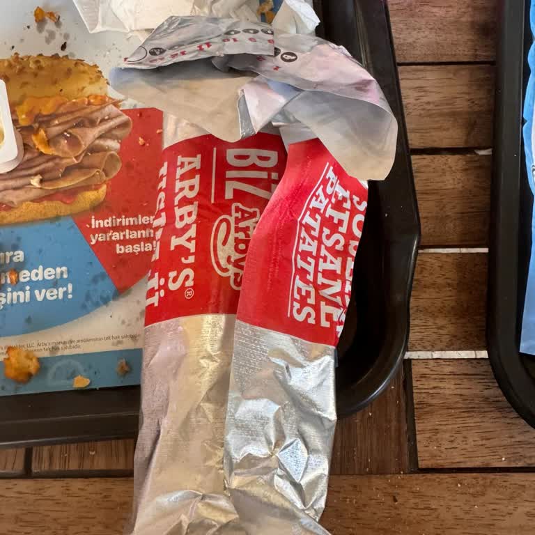 Arbys De Yanık Burger