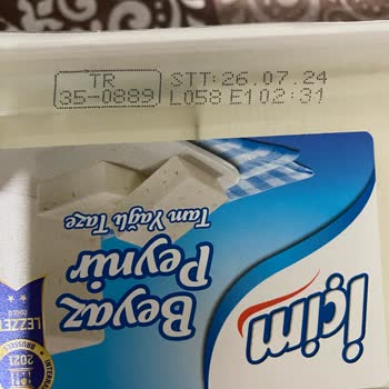 İçim Süt ve Süt Ürünleri İçim Beyaz Peynir Bozuk Ve Kusurlu Ürün