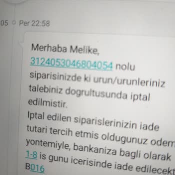 A101 Para İade İstiyorum
