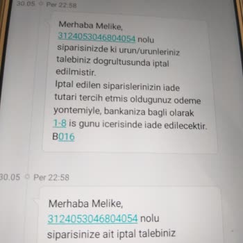A101 Para İade İstiyorum