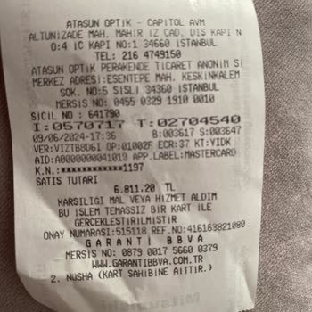 Atasun Faturasız Satış Yapıyor