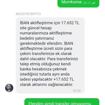 Noostecrypto Problem Üstüne Problem Yaşadım