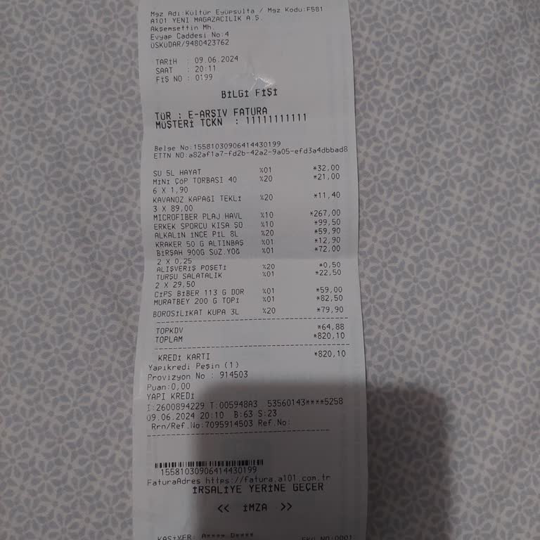 A101 Kırılan Ürün Zorla Aldırıldı