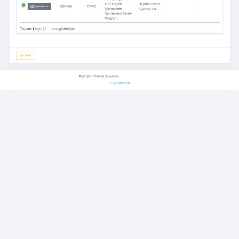 KOSGEB Deprem Kredisi Yalanı!