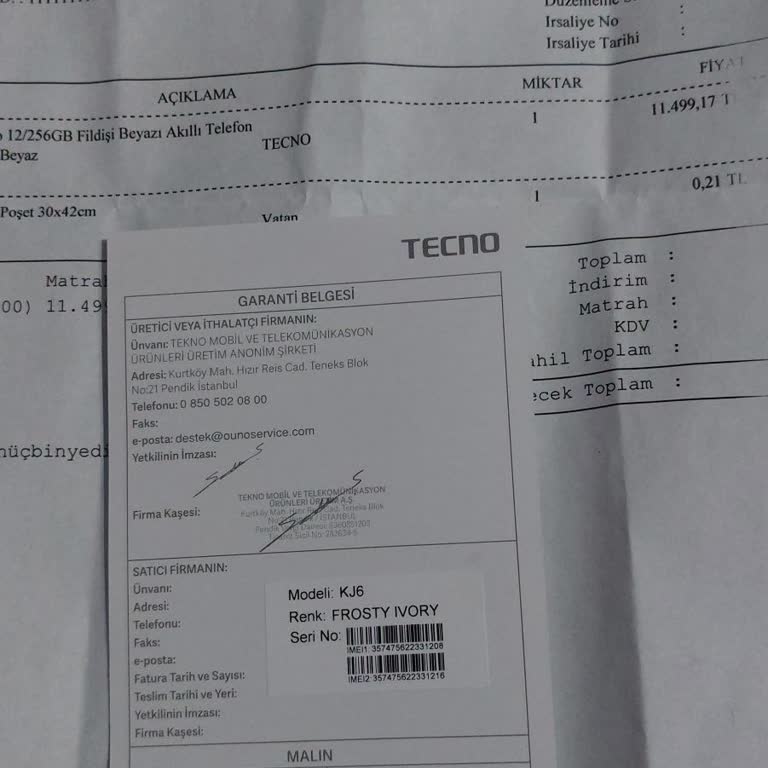 Tecno Mobile Durmadan Bildirim Sesi Geliyor