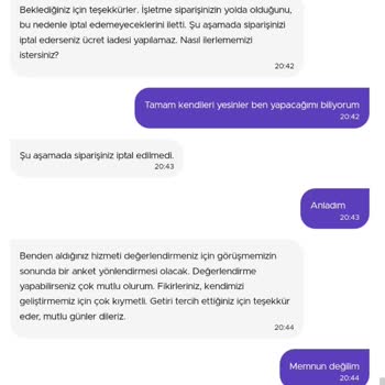 Maydonoz Dönerin Siparişleri Teslim Etmemesi