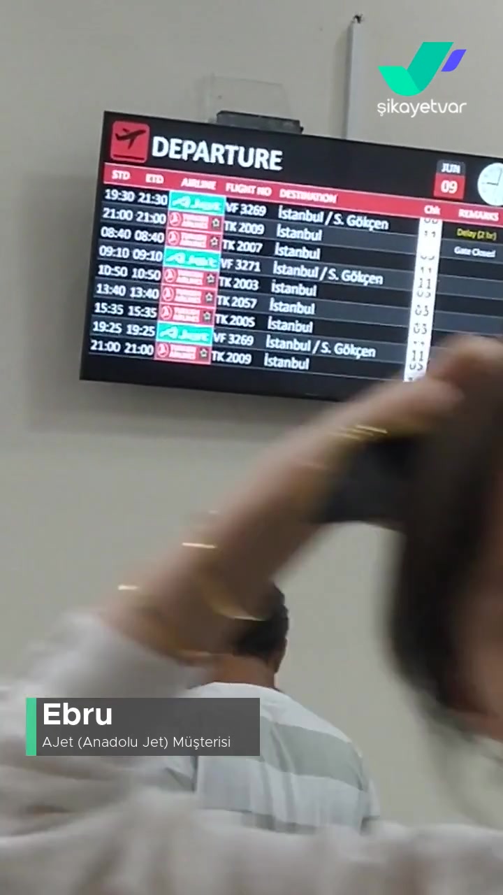 Ajet (Anadolu Jet)  Nevşehir İstanbul Uçuşu Ertelendi! videonun kapak resmi