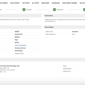 Zincirwear Ürün İade Ve İletişim Sorunu