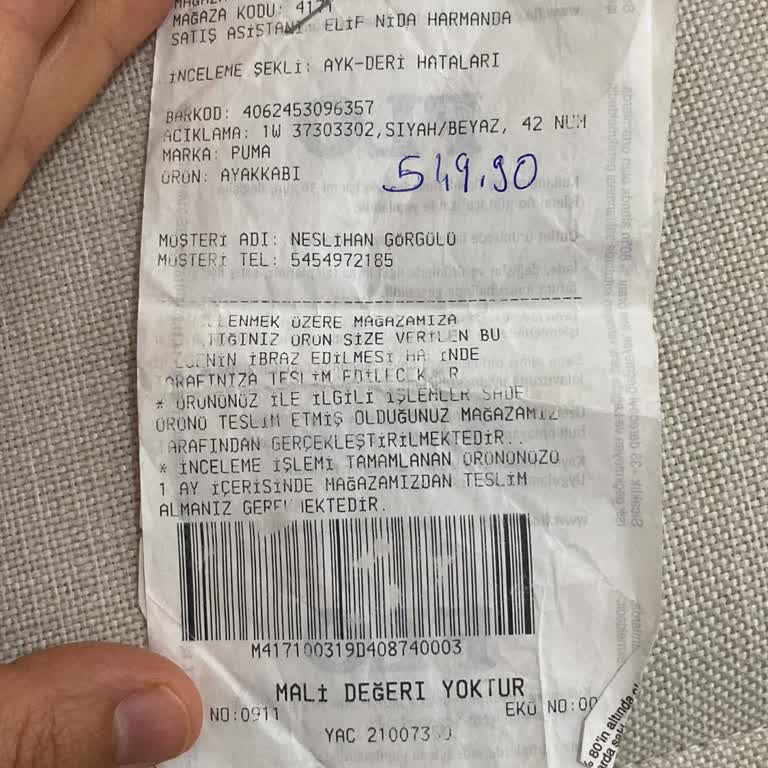 Puma Değişim Kararı Verilen Ürün Müşteriye Verilmiyor