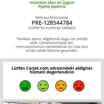 Carjet Rezervasyon İptali Ve Para İadesi Sorunu