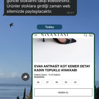 Nişantaşıshoes Fiyat Arttırmak İçin Siparişimi İptal Etti