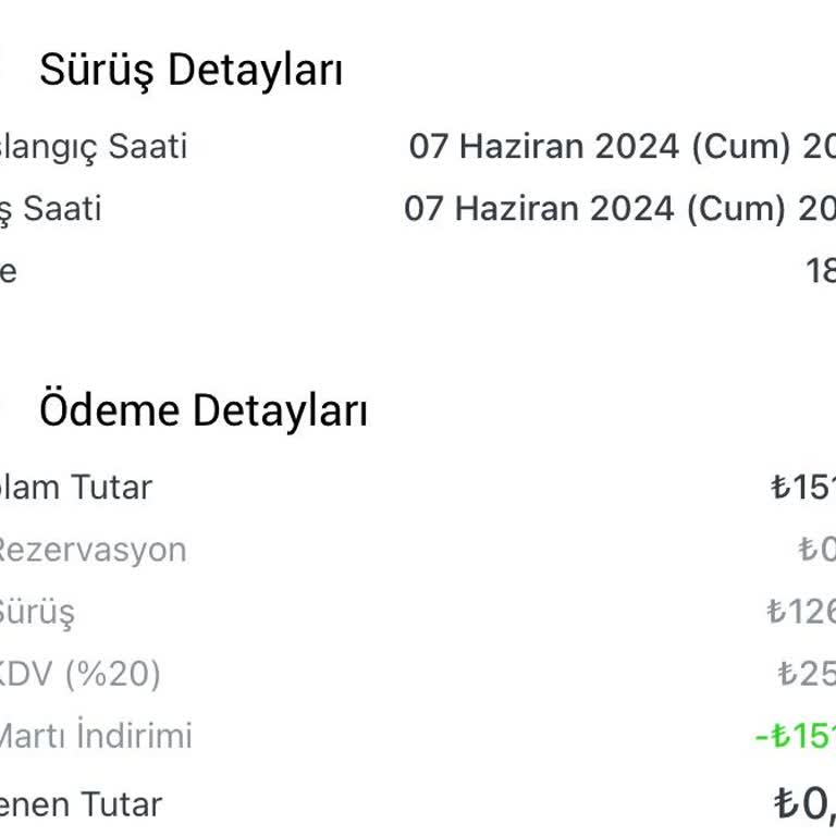 Martı Sürüşüm Hatalıydı Boşuna Param Alındı