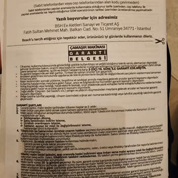 Bosch WAT24581TR Kart Arızası