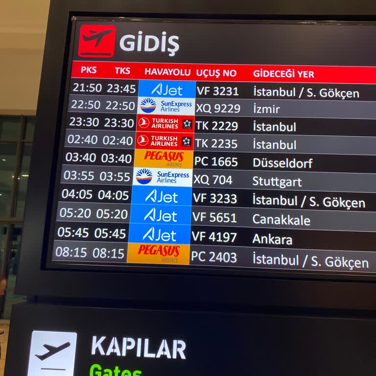 Ajet Uçağının Uzun Süreli Rötarı Yolcuları Mağdur Etti