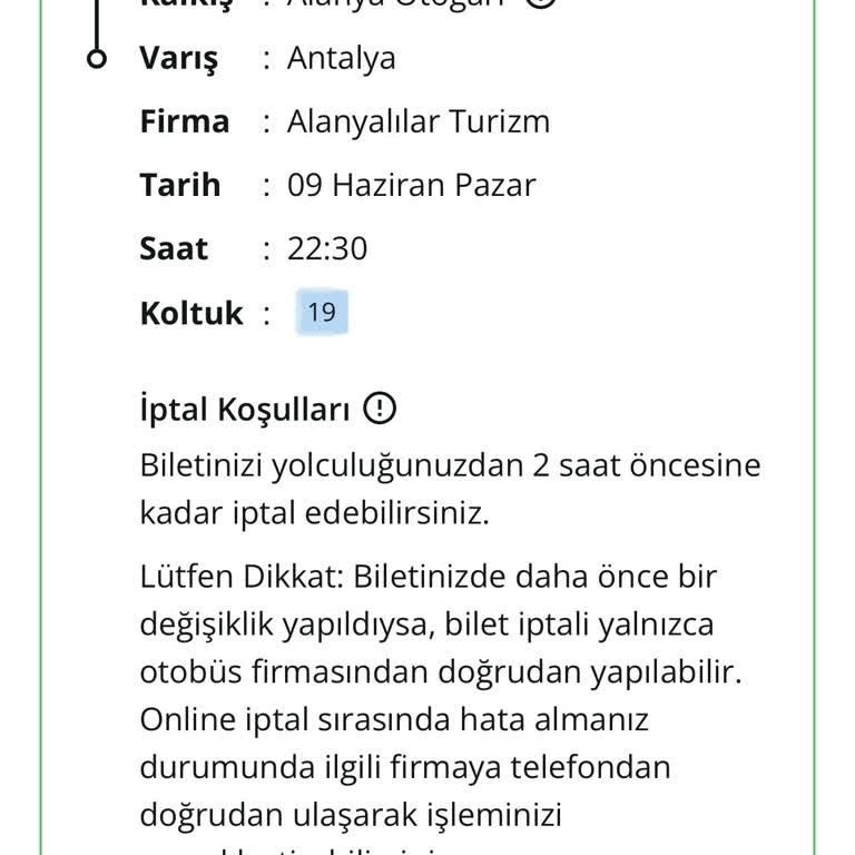 Alanyalılar Turizm Yolcusunu Aramadan Hareket Ediyor Yolda Kaldım