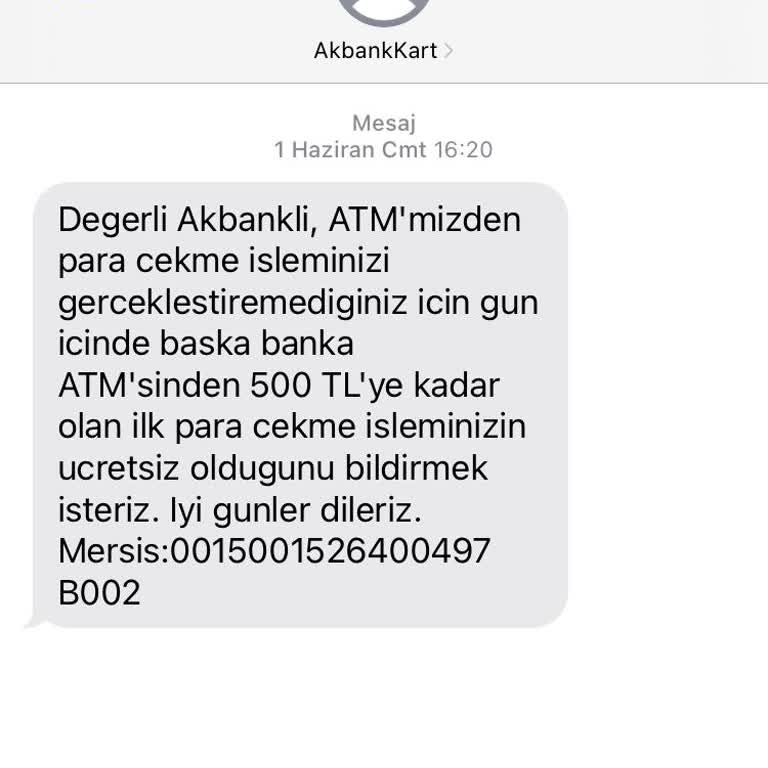 Akbank ATM Para Sıkışması